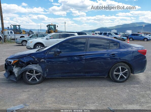 4S3GKAD60L3613610 2020 SUBARU IMPREZA Blue Vista interior de 360 grados
