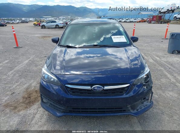 4S3GKAD60L3613610 2020 SUBARU IMPREZA Blue Vista del cuadro de instrumentos