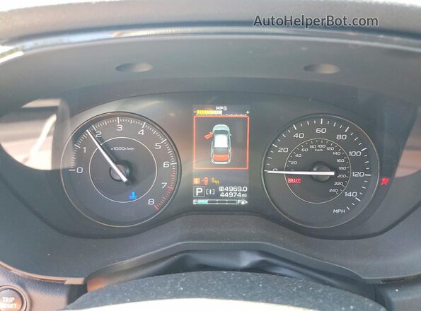 4S3GKAD60P3603259 2023 SUBARU IMPREZA Silver ხელსაწყოთა პანელის ხედი