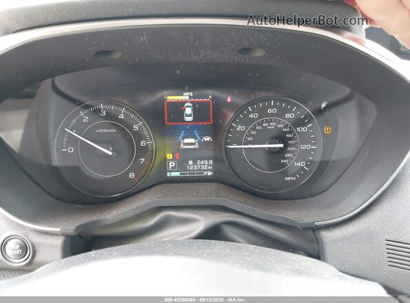 4S3GKAD61J3617257 2018 SUBARU IMPREZA Red უკანა სავარძლების ხედი