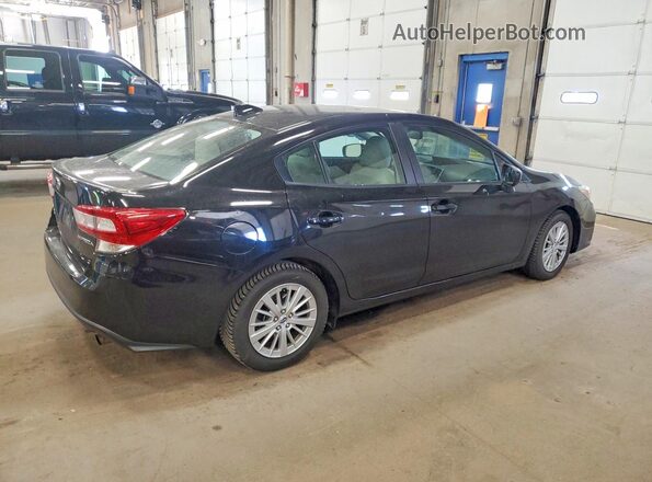 4S3GKAD61J3623351 2018 SUBARU IMPREZA Черный Задняя правая четверть