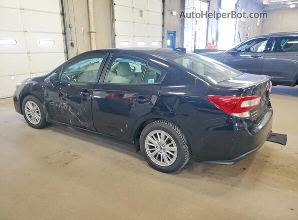 4S3GKAD61J3623351 2018 SUBARU IMPREZA Черный Задняя левая четверть