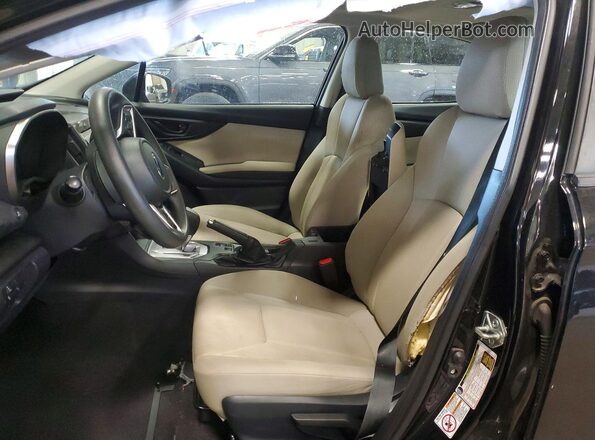 4S3GKAD61J3623351 2018 SUBARU IMPREZA Черный Вид салона спереди