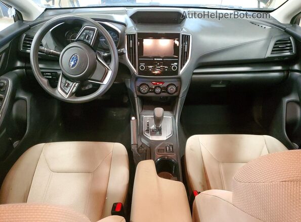 4S3GKAD61J3623351 2018 SUBARU IMPREZA Черный Вид панели приборов