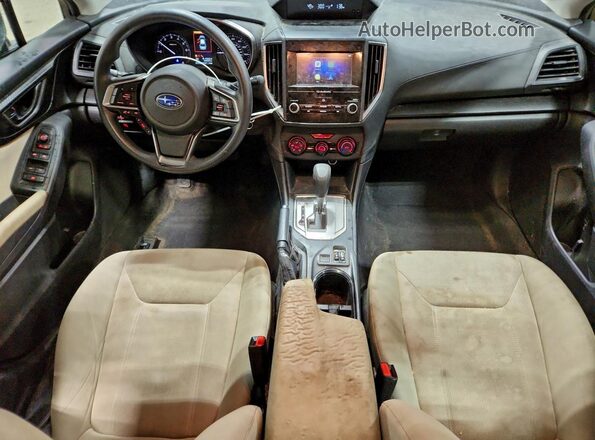 4S3GKAD62J3600631 2018 SUBARU IMPREZA Blue Вид панелі приладів