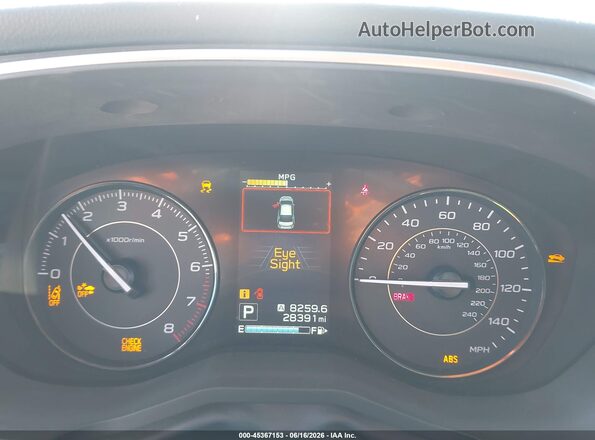 4S3GKAD62K3623456 2019 SUBARU IMPREZA Синий 