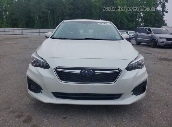 4S3GKAD63H3620588 2017 SUBARU IMPREZA Белый Вид спереди