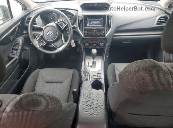 4S3GKAD63H3620588 2017 SUBARU IMPREZA Белый Вид панели приборов