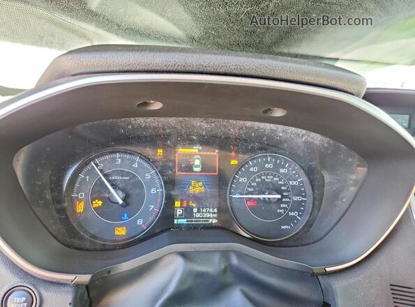 4S3GKAD64H3628151 2017 SUBARU IMPREZA White Vista del cuadro de instrumentos