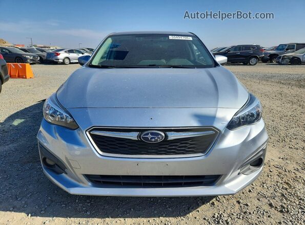 4S3GKAD65H3604120 2017 SUBARU IMPREZA Silver Вид спереду