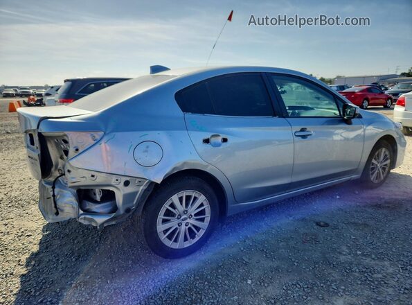 4S3GKAD65H3604120 2017 SUBARU IMPREZA Silver Задня права чверть