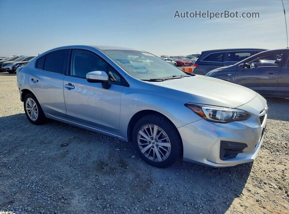 4S3GKAD65H3604120 2017 SUBARU IMPREZA Silver Передня права чверть