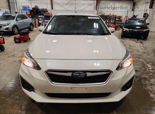 4S3GKAD65K3614735 2019 SUBARU IMPREZA White წინა ხედი
