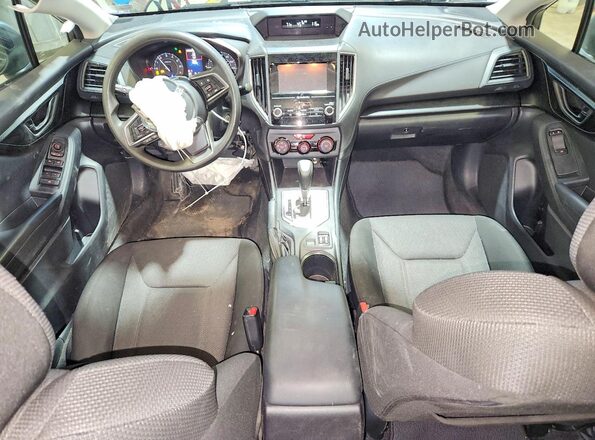 4S3GKAD66J3623068 2018 SUBARU IMPREZA Синий Вид панели приборов