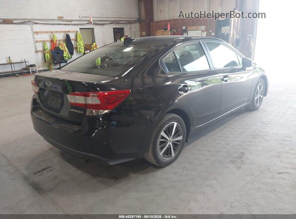 4S3GKAD66M3601205 2021 SUBARU IMPREZA Черный Задняя правая четверть