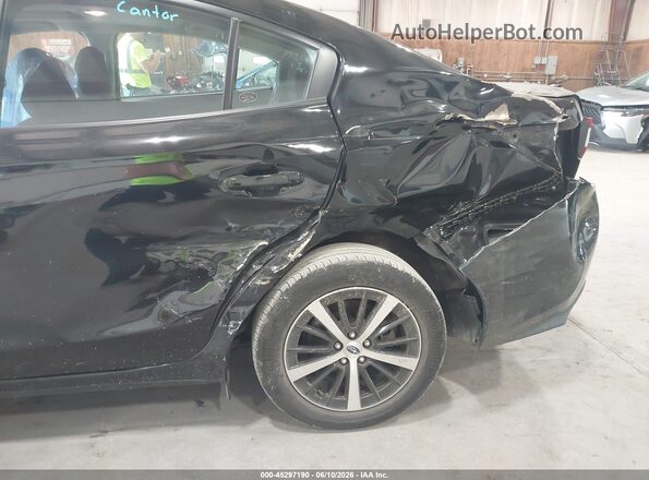 4S3GKAD66M3601205 2021 SUBARU IMPREZA Черный Вид спереди