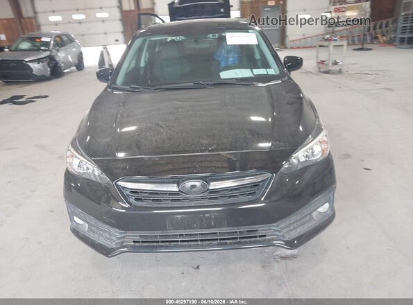 4S3GKAD66M3601205 2021 SUBARU IMPREZA Черный Вид щитка приборов
