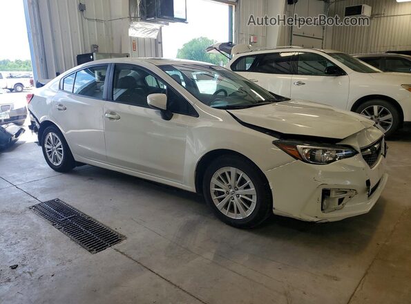 4S3GKAD67J3604707 2018 SUBARU IMPREZA White 