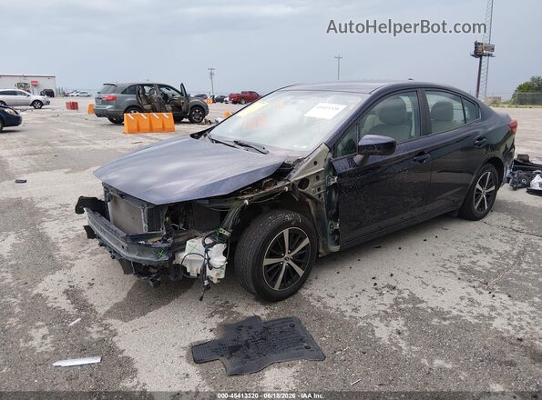 4S3GKAD67K3612694 2019 SUBARU IMPREZA Black Передня ліва чверть