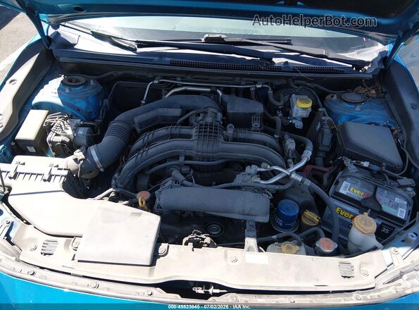 4S3GKAD69J3614235 2018 SUBARU IMPREZA Blue Widok z tyłu