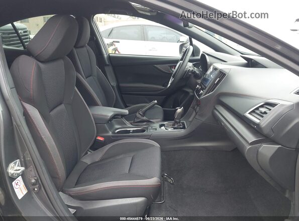 4S3GKAJ61K3626529 2019 SUBARU IMPREZA Gray Vista interior delantera