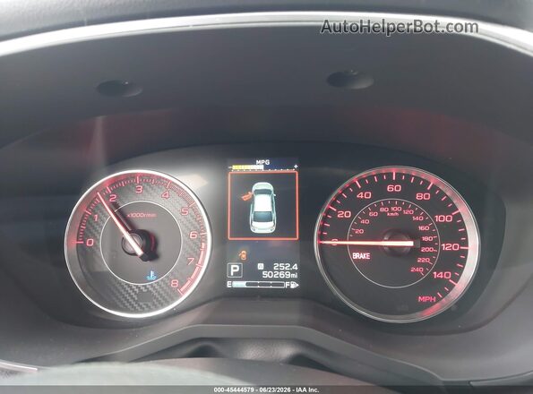 4S3GKAJ61K3626529 2019 SUBARU IMPREZA Gray Vista de los asientos traseros