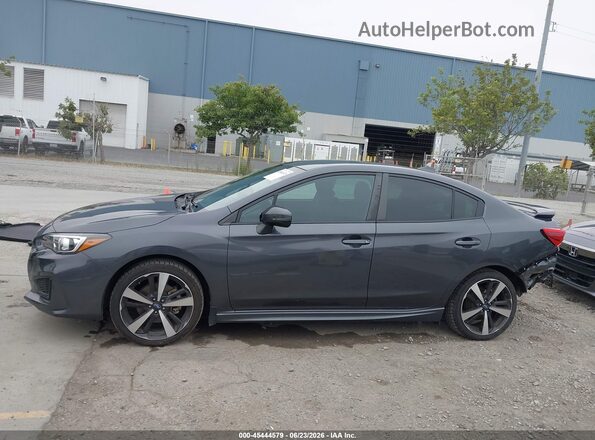 4S3GKAJ61K3626529 2019 SUBARU IMPREZA Gray 