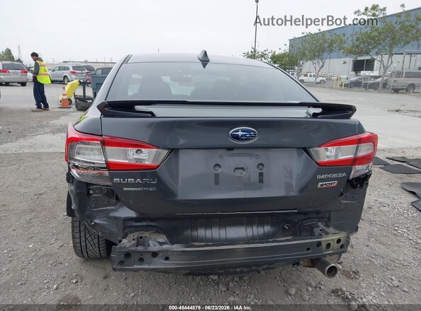 4S3GKAJ61K3626529 2019 SUBARU IMPREZA Gray 