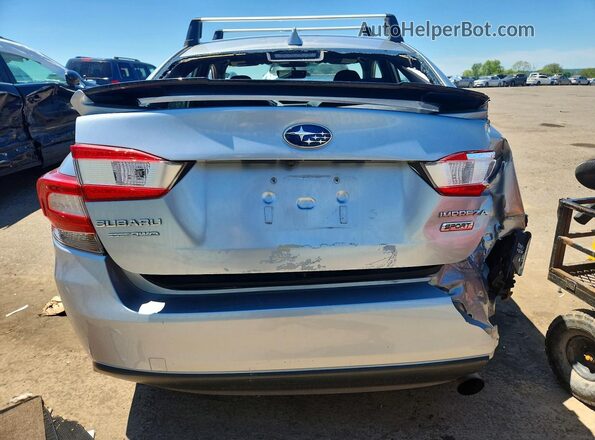 4S3GKAJ62K1618287 2019 SUBARU IMPREZA Silver Widok z tyłu