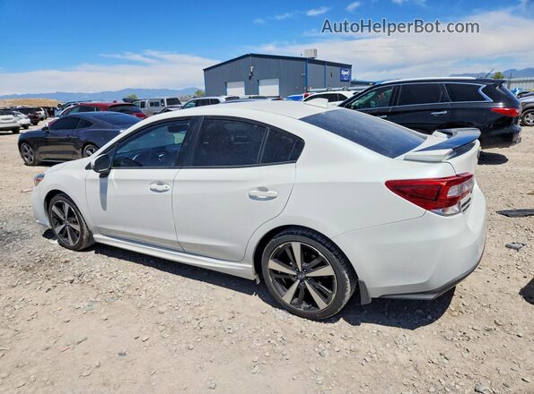 4S3GKAJ67K3624963 2019 SUBARU IMPREZA White Задня ліва чверть