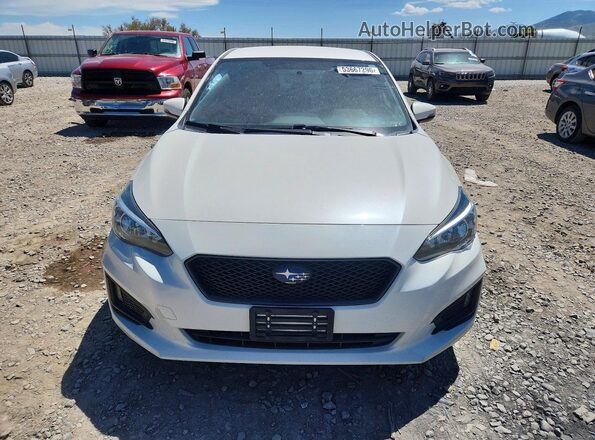 4S3GKAJ67K3624963 2019 SUBARU IMPREZA White Вид спереду