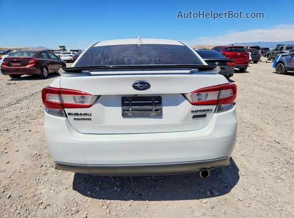 4S3GKAJ67K3624963 2019 SUBARU IMPREZA White Вид ззаду