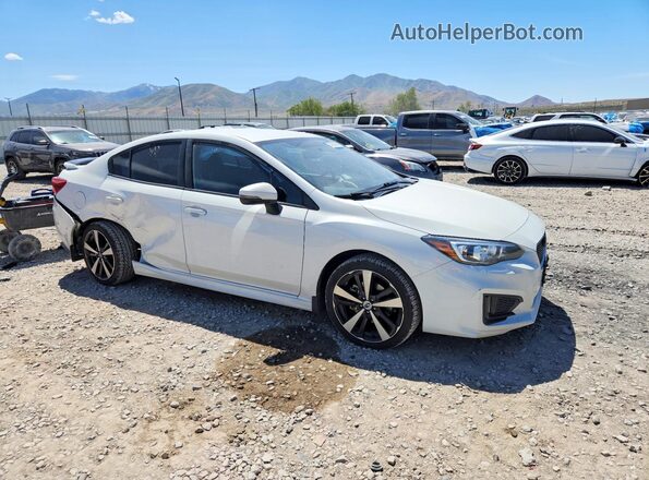 4S3GKAJ67K3624963 2019 SUBARU IMPREZA White Передня права чверть