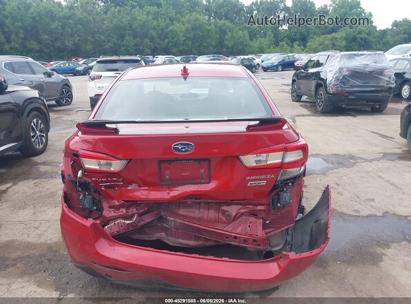 4S3GKAL65H1626048 2017 SUBARU IMPREZA Red 