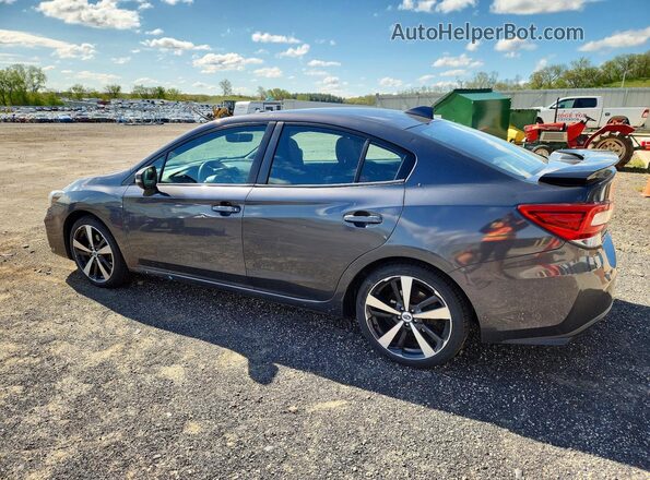 4S3GKAL67J1603246 2018 SUBARU IMPREZA Gray Rear left