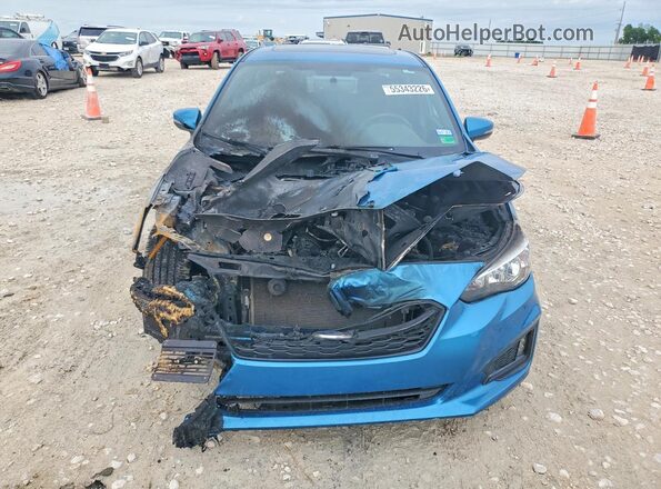 4S3GKAM61K3624355 2019 SUBARU IMPREZA Blue 