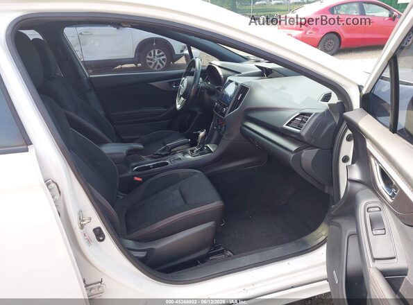 4S3GKAM64H3605680 2017 SUBARU IMPREZA White Vista interior delantera