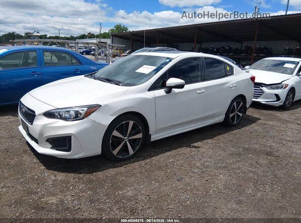 4S3GKAM64H3628974 2017 SUBARU IMPREZA White Front left