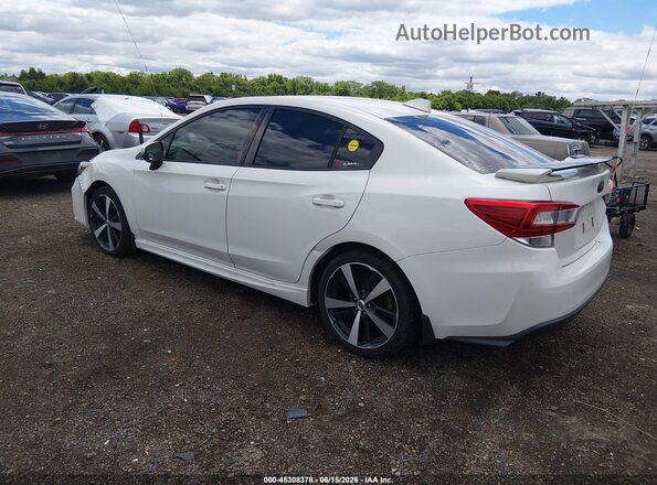4S3GKAM64H3628974 2017 SUBARU IMPREZA White Rear left