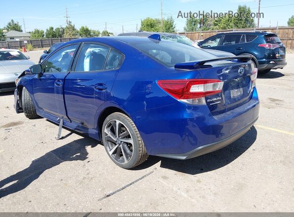 4S3GKAM66P3604156 2023 SUBARU IMPREZA Blue Задня ліва чверть