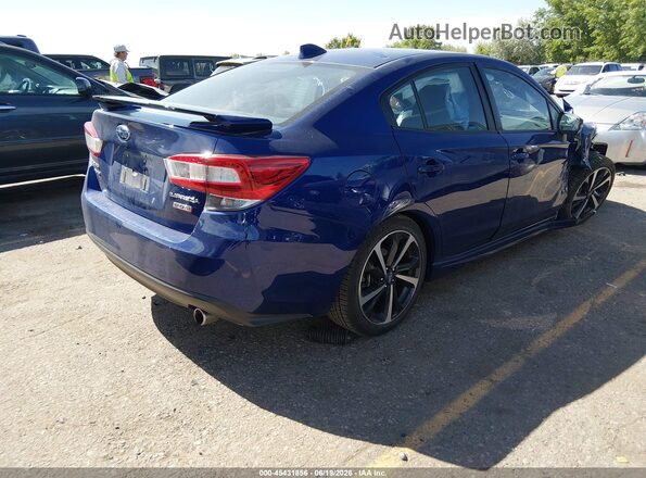 4S3GKAM66P3604156 2023 SUBARU IMPREZA Blue Задня права чверть