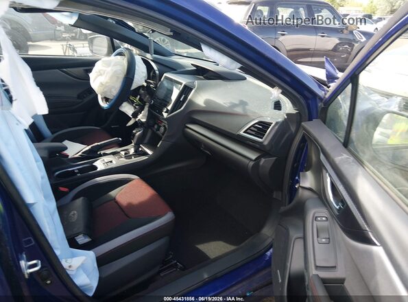 4S3GKAM66P3604156 2023 SUBARU IMPREZA Blue Вид салону спереду