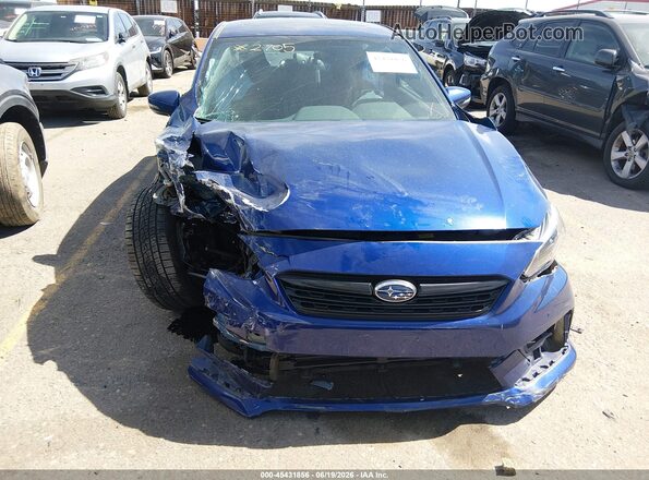 4S3GKAM66P3604156 2023 SUBARU IMPREZA Blue Вид спереду