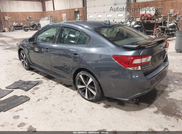 4S3GKAM68H3618951 2017 SUBARU IMPREZA Gray უკანა მარცხენა