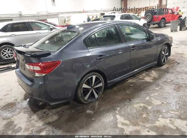4S3GKAM68H3618951 2017 SUBARU IMPREZA Gray უკანა მარჯვენა