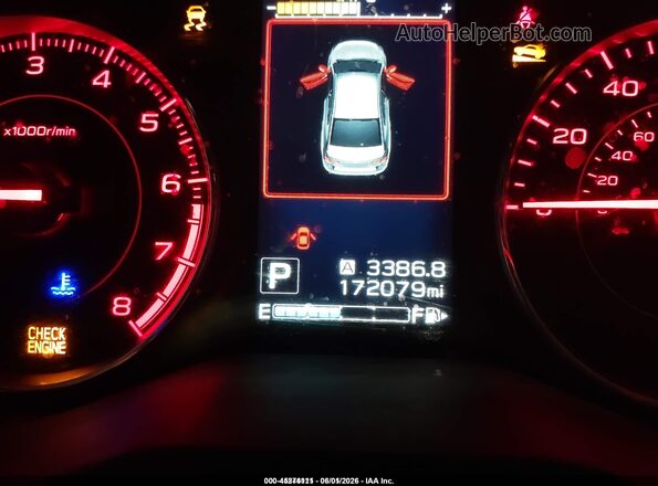 4S3GKAM68H3618951 2017 SUBARU IMPREZA Gray 