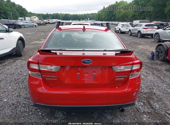 4S3GKAM68M3601979 2021 SUBARU IMPREZA Красный 