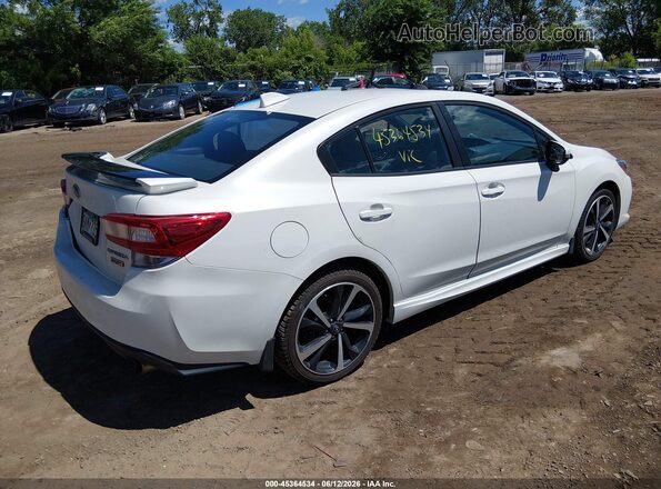 4S3GKAM69M3606396 2021 SUBARU IMPREZA White Tył prawy