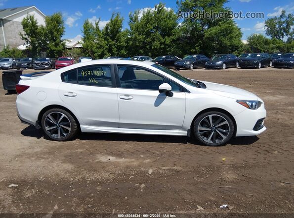 4S3GKAM69M3606396 2021 SUBARU IMPREZA White Widok wnętrza z tyłu
