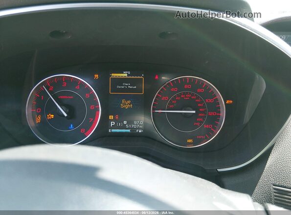 4S3GKAM69M3606396 2021 SUBARU IMPREZA White Widok tylnych siedzeń